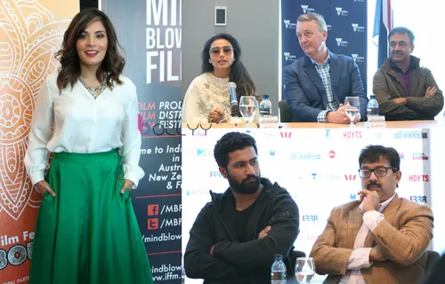 Rani Mukerji, Rajkumar Hirani, Freida Pinto, Richa Chadha, Ali Fazal, Vicky Kaushal kick off the Indian Film Festival of Melbourne! 