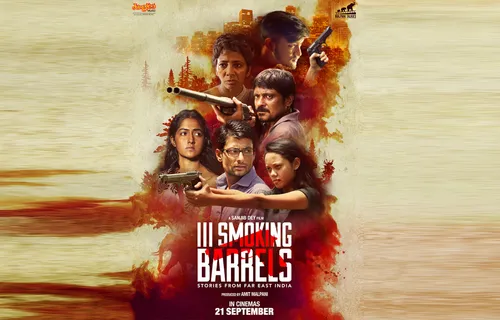 First poster of India's first truly multilingual film - 'III Smoking Barrels' is out