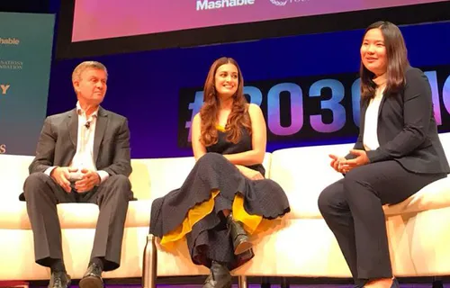 Dia Mirza Voices Strong Opinion At The Social Good Summit In New York