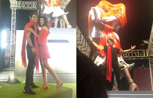 Kasautii Zindagii Kay love installation unveiled in Delhi by Karanvir Bohra & his wife Teejay Sidhu