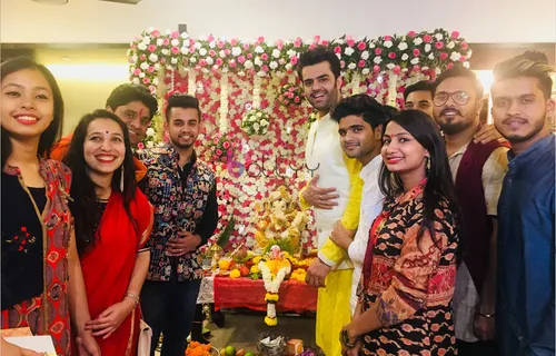 Indian Idol contestants celebrated Ganesh Chaturthi with Maniesh Paul