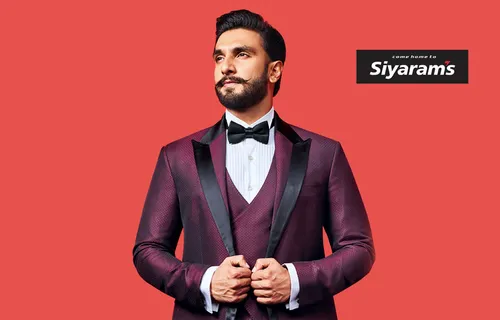 Ranveer Singh Is Siyaram’s New Brand Ambassador!