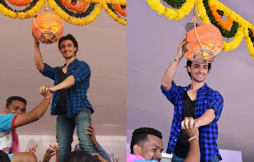 Aayush Sharma's ‘Loveratri’ new audio 'Rangtari' launched in style amongst 15,000 Govindas this Janmashtami 