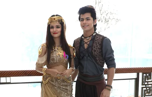 Sony SAB’s Aladdin and Yasmine visits ‘DilwalonkiDilli’