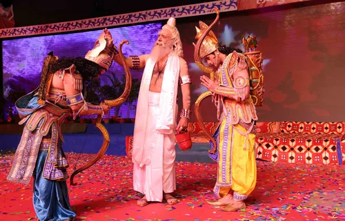 Bollywood personalities performed enthusiastically on the second day of LuvKush Ramleela!  
