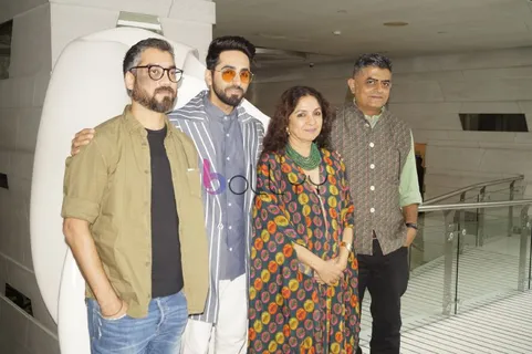 Badhaai Ho cast in Nation’ Capital for the promotions!  