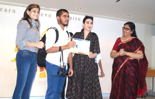 Karisma Kapoor All Out To Support Mental Health Initiative By Mumbai’s School Children