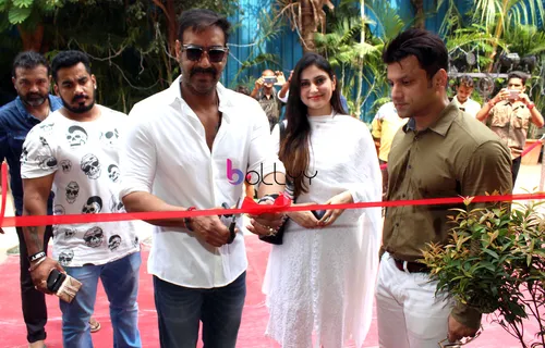Ajay Devgn & Other Celebs Celebrate the Launch of Open China and Sheesha Sky Lounge in Juhu