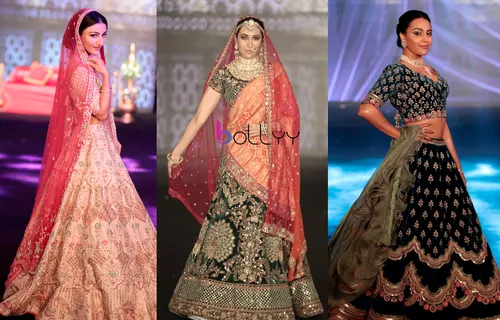 Karishma, Soha & Swara stunning bridal look at The Wedding Junction Show