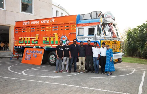 'Dekho Magar Pyar Se' Indian Truck Art Celebrated By Whistling Woods International & All India Permit