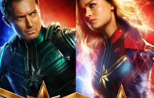 Brand New Posters Of Captain Marvel Unveiled