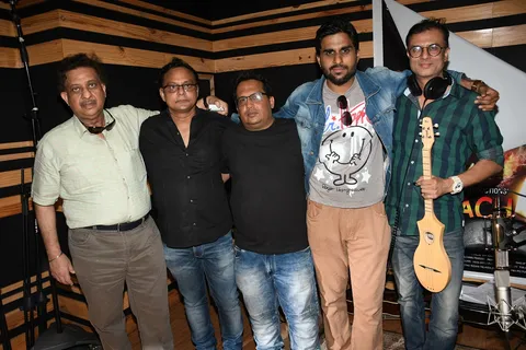 RECORDING OF A ROMANTIC SUFI SONG Soham Rock Star presents Auro Films Productions "MAACHIS"