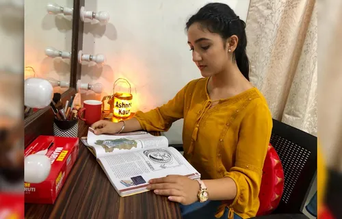 Ashnoor Kaur From Patiala Babes Is All Set To Give Her Boards!