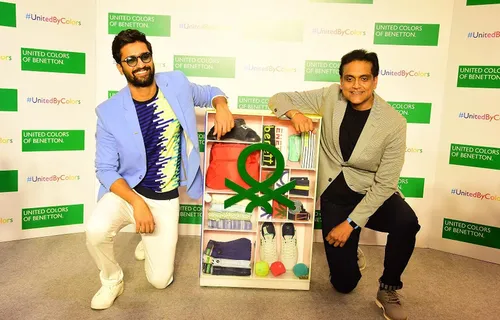 United Colors Of Benetton Celebrates Valentine's Day With #Unitedbycolors With Vicky Kaushal