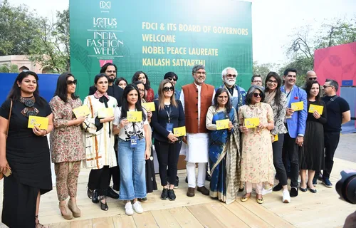 Fdci Designers Pledge Against Child Labour With Nobel Peace Laureate Kailash Satyarthi