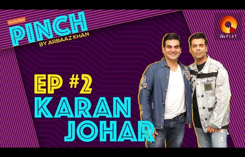Every Morning I Wake Up To Abuse, And It Amuses Me,Says Karan Johar In Second Episode Of Quick Heal Pinch By Arbaaz Khan