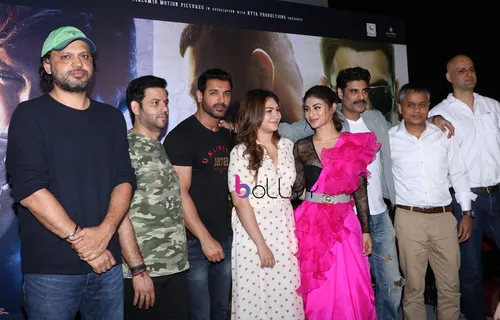 John Abraham, Mouni Roy And Others In Trailer Launch Of RAW