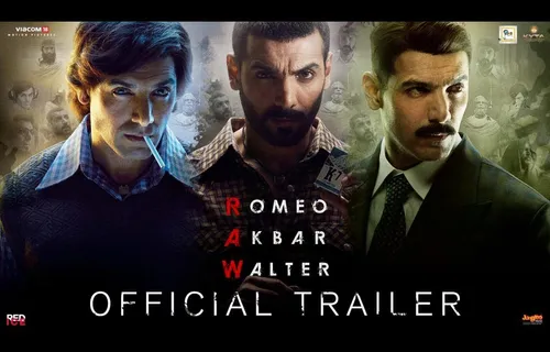 The Trailer Of Raw (Romeo Akbar Walter), The Story Of A Man Who Gives Up Everything He Has, For His Country!