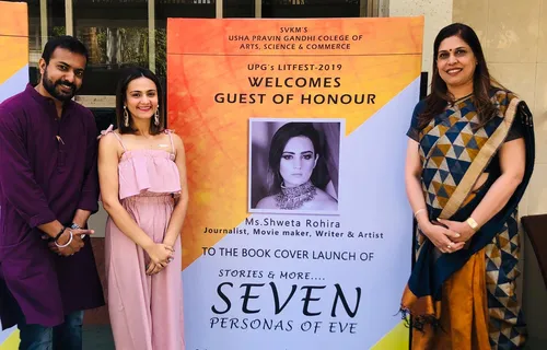 Shweta Rohira Unveils The First Look Of Dr. Anju Kapoor & Harry Kurup's Book, '7 Personas Of Eve'