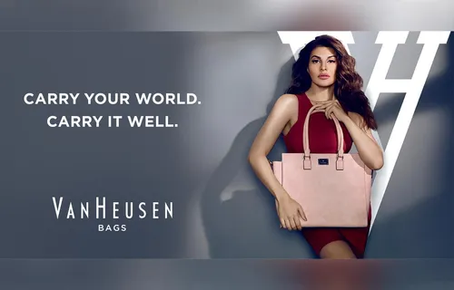 Van Heusen Unveils ‘Jacqueline Fernandez’ As The Face For  VH Women’s Handbags Segment
