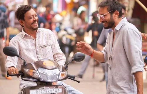 Irrfan Khan Is All Smiles On The Sets Of His Upcoming Film