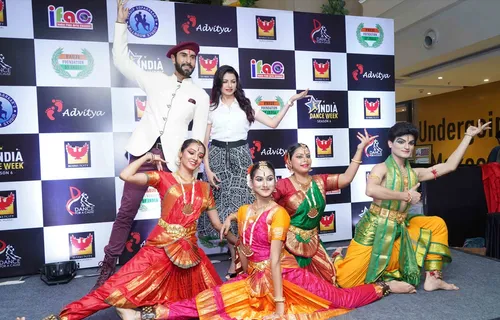 Bhagyashree And Sandip Soparrkar Unveils India Dance Week Season 6 Trophy