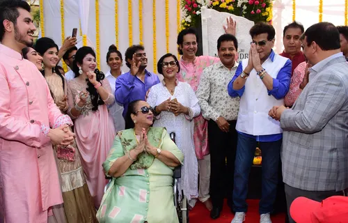 Celebs Unveil Padmashree Mahendra Kapoor Chowk In Presence Of Jeetendra And Johny Lever