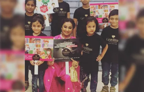 Divya Dutta Spreads The Message To Teach Good Touch, Bad Touch To Kids