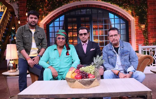 The Evergreen Bollywood Villians Ranjeet, Gulshan Grover And Kiran Kumar Had A Gala Time On The Kapil Sharma Show