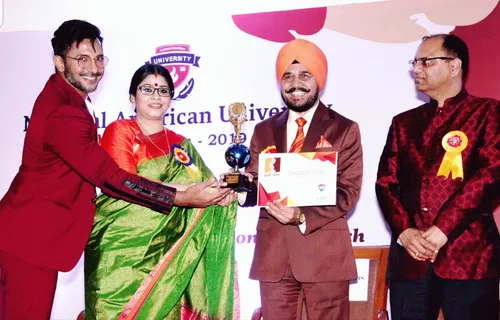 Dr. H.S.Paul Conferred With Indian Achiever's Award