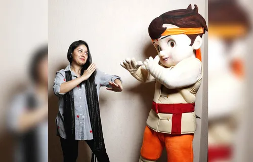 Sunidhi Chauhan Lends Her Voice For Chhota Bheem Kung Fu Dhamaka