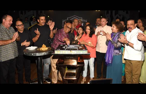 Jovial Actor -Director Satish Kaushik's Birthday Bash Proved To Be A Super Hit 