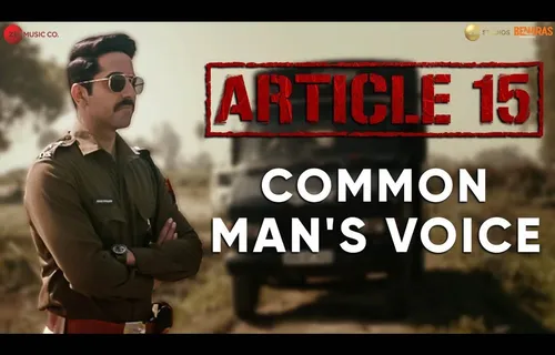 Ayushmann Khurrana Stuns The Audience Into Silence In This New Video From Article 15 