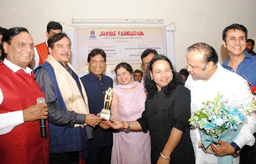 Shatrughan Sinha Became A Chief Guest Of Felicitation Function For Sahyog Foundation