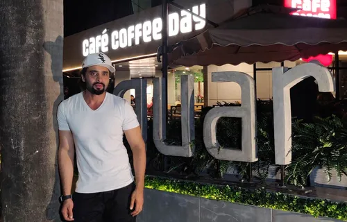 Launch Of New Coffee Day Square In Mumbai At Carter Road With Jackky Bhagnani