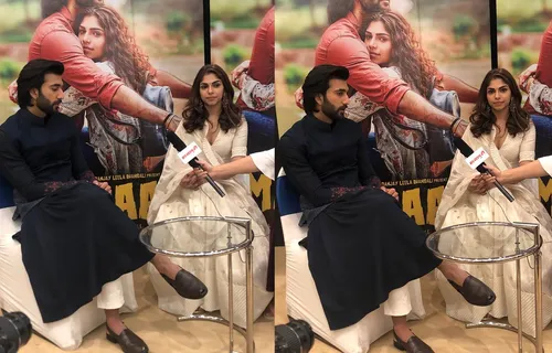 Meezan Jaffery And Sharmin Sehgal Held Press Conference Of The Film Malaal In Delhi