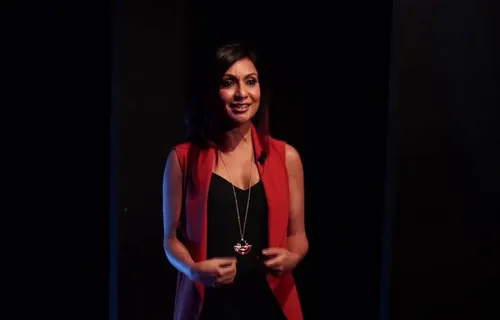 Malini Agarwal Of Miss Malini Entertainment Wows B-School Audience At Tedx Event In Mumbai