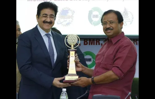 Sandeep Marwah Honored For Environment Protection