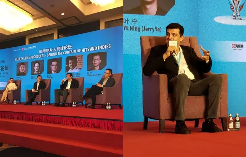Siddharth Roy Kapur attended the International Producers’ Panel at the Shanghai International Film Festival