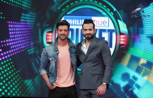 Hrithik Roshan To Feature On Philips Hue Cricket Live On Star Sports Network Ahead Of The Big Semi-Final Clash Between India And New Zealand Game On 9th Of July 2019