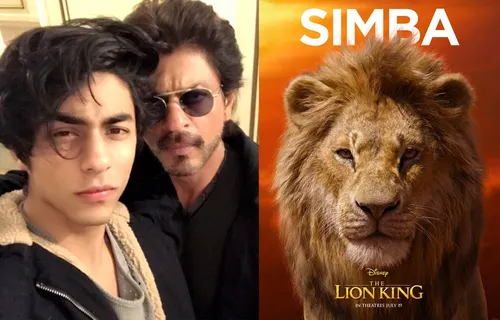 Shahrukh Putra Aryan Khan Lends His Voice To Simba In The Lion King!