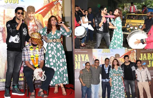 Sidharth Malhotra And Parineeti Chopra Launched Jabariya Jodi Trailer In Unique Style In Mumbai