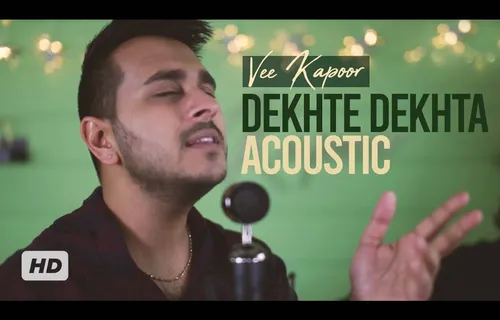 Singer Vee Kapoor Renders An Unplugged Version Of Nusrat Fateh Ali Khan's Dekhte Dekhte