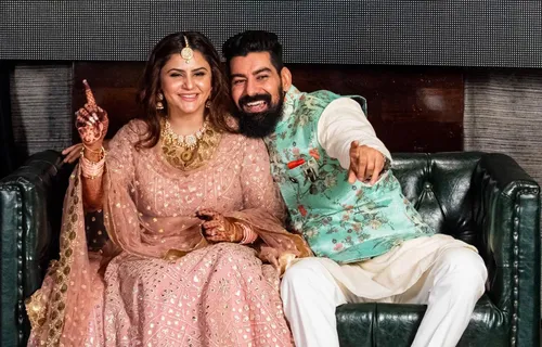 South Actor Kabir Duhan Singh Gets Engaged To Singer Dolly Sidhu