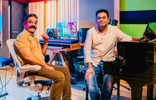 The Legends Come Together After 19 Years - Kamal Haasan And AR Rahman