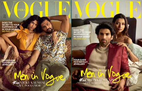 Vicky Kaushal & Aditya Roy Kapoor Grace Vogue India July Cover Shot On The Oppo Reno 10x Zoom 