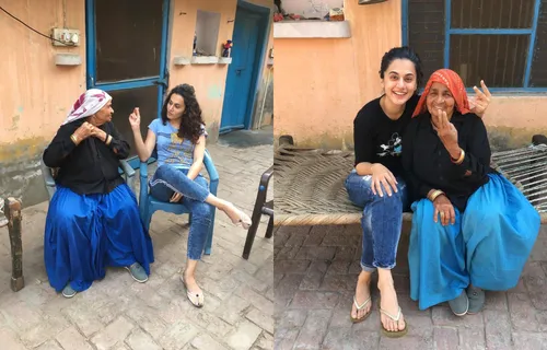 Taapsee Pannu Lived With The "Revolver Dadis" Before Shooting For "Saand Ki Aankh" !