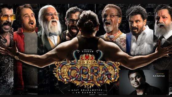 Vikram's upcoming Sci-fi Thriller Action film Cobra 's teaser Released now!