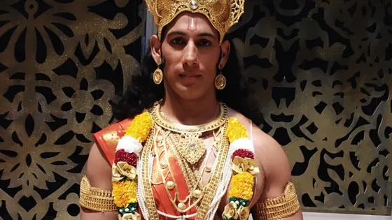 Danish Akhtar as Hanuman in & TV's Santoshi Maa Sunaye Vrat Kathayein