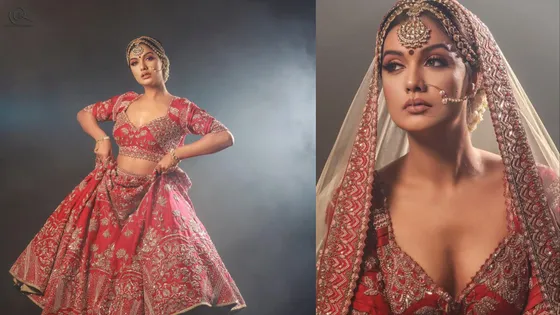 Divya Agarwal praises Amit Khanna for her bridal shoot